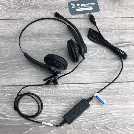JPL 400B-USB, проводная гарнитура с шумоподавлением USB 2.0 JPL 400B-USB, проводная гарнитура с шумоподавлением USB 2.0