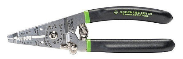 Greenlee 1955-SS - многофункциональный стриппер жил диаметром 1,0-2,6 мм Greenlee 1955-SS - многофункциональный стриппер жил диаметром 1,0-2,6 мм
