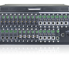 Универсальный модульный матричный коммутатор Digis FMA-32 (шасси), 32 портов, 4K, RS232, IR, TCP/IP, EDID, Сенсорный экран, 8 из 32 портов сторого выходные
