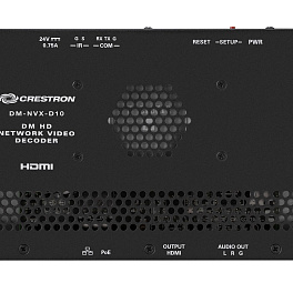 Crestron DM-NVX-D10, сетевой AV-декодер Crestron DM-NVX-D10, сетевой AV-декодер