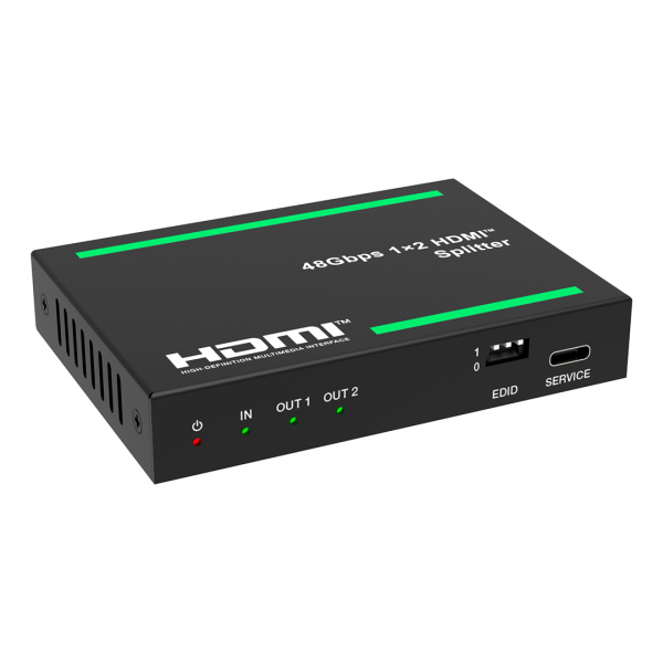 Lideo SP-8K12, сплиттер сигнала HDMI 1x2 8K UHD