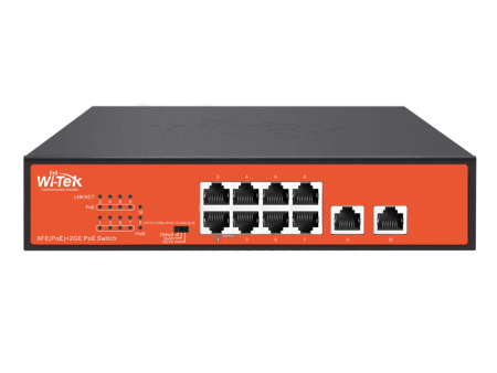 WI-TEK WI-PS210G (v4), коммутатор