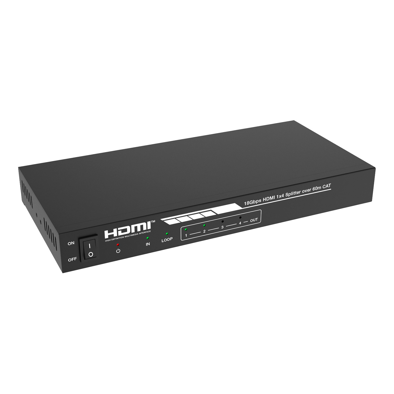 Prestel SP-H2-14T60, HDMI сплиттер 1:4 с поддержкой HDBaseT