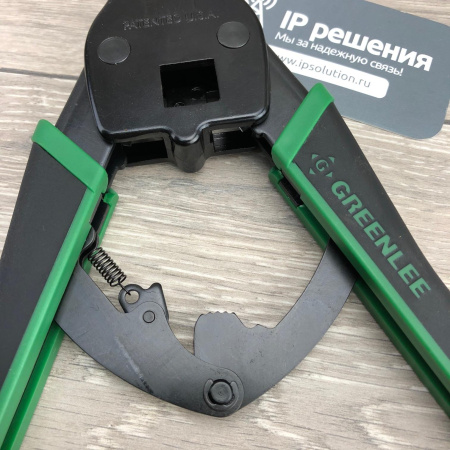 Greenlee GT-45575 - кримпер для опрессовки разъемов RJ-11, RJ-22 и RJ-45 Greenlee GT-45575 - кримпер для опрессовки разъемов RJ-11, RJ-22 и RJ-45