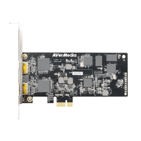 Карта захвата AVerMedia 2-Channel HDMI Full HD HW H.264 PCIe Capture Card CL332HN Карта захвата AVerMedia 2-Channel HDMI Full HD HW H.264 PCIe Capture Card CL332HN