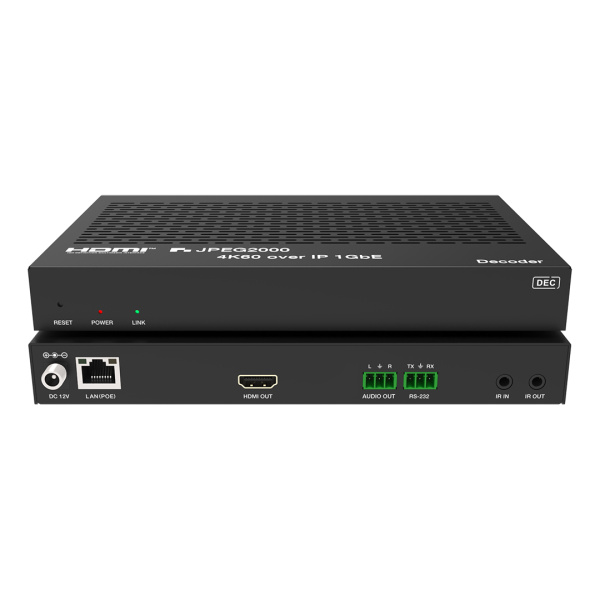 Prestel IPN-4KJ2000PRX-S, приемник 4K60 аудио по IP