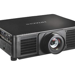 Одночиповый DLP-проектор 8500 лм (без объектива), WXGA 1280 x 800, 16:10, две лампы, 2500:1. Разъемы: HDMI x 2 (HDCP совместимость), DVI-D x 1, HDBaseT x 1. Вес 16,6кг. Черного цвета
