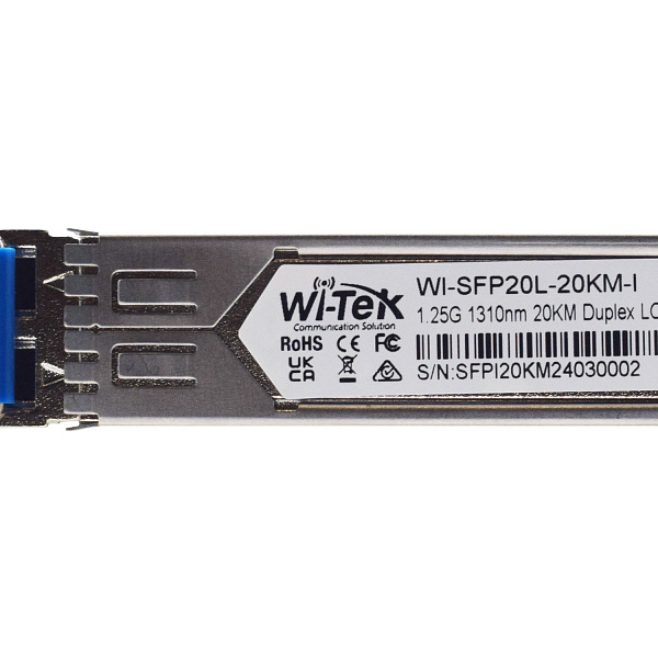 WI-TEK WI-SFP20L-20KM-I, оптический модуль