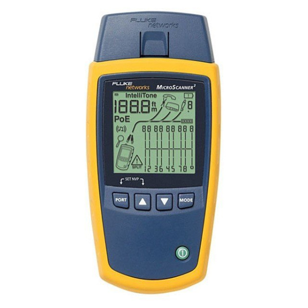 Fluke Networks MicroScanner2 Professional Kit - кабельный тестер Fluke Networks MicroScanner2 Professional Kit - кабельный тестер