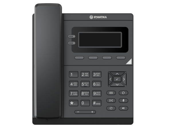 IPmatika TR11P, ip-телефон (4 аккаунта, дисплей 2.75", 100Мбит/с, PoE)