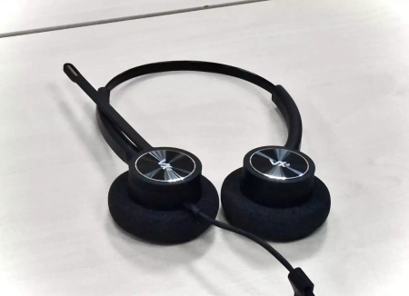 VoiceXpert VXH-300DM, проводная USB-гарнитура, cовместимость с Microsoft Teams