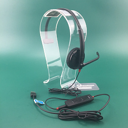 Plantronics BlackWire C315.1-M, проводная гарнитура  (разъемы USB и jack 3.5мм) MS Lync