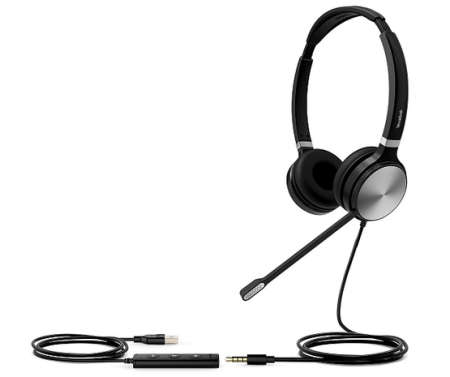 Yealink UH36 Dual UC, USB гарнитура для компьютера
