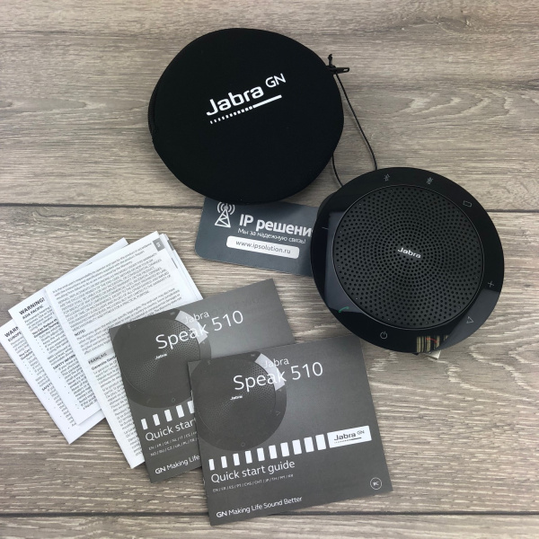 Jabra Speak 510 MS (7510-109), беспроводной bluetooth спикерфон Jabra Speak 510 MS (7510-109), беспроводной bluetooth спикерфон