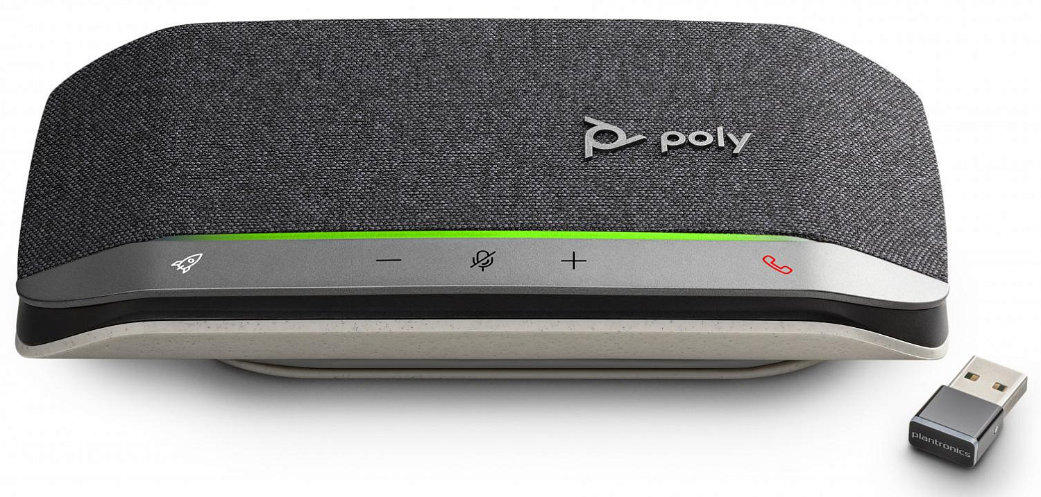 Poly Studio P5 with Poly Sync 20+ (USB-A), комплект из веб-камеры и беспроводного спикерфона