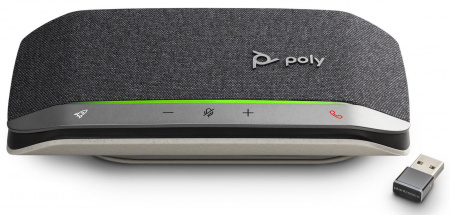 Poly Studio P5 with Poly Sync 20+ (USB-A), комплект из веб-камеры и беспроводного спикерфона