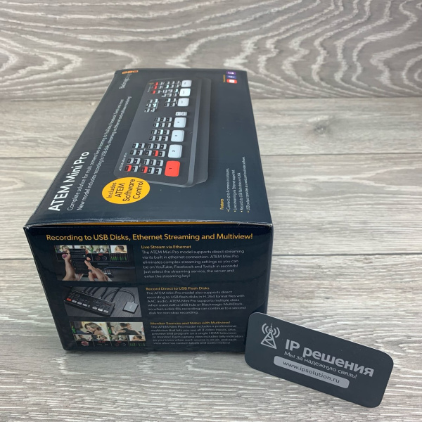 ATEM Mini Pro,  видеомикшер ATEM Mini Pro,  видеомикшер