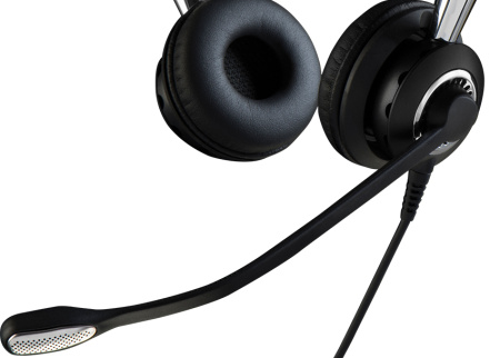 Jabra BIZ 2400 II Duo USB MS (2499-823-309), проводная USB-гарнитура с шумоподавлением, оптимизирована под MS