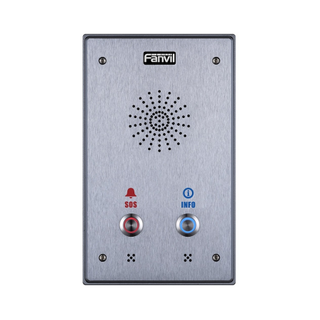 Fanvil i12-N-02P, IP аудиодомофон