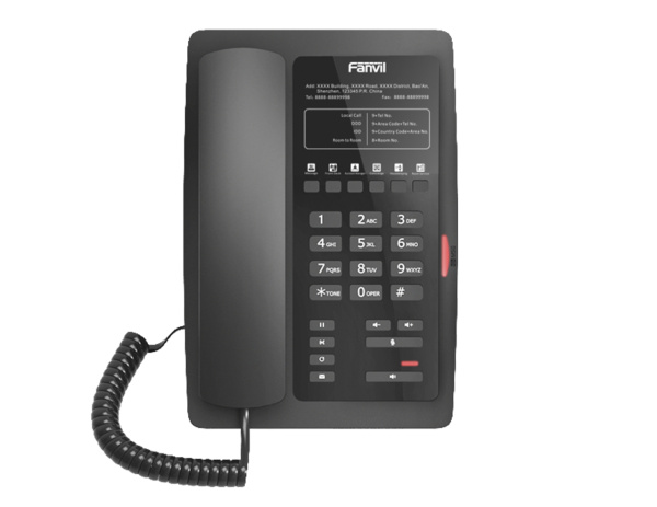 Fanvil H3W, отельный wi-fi телефон (черный) Fanvil H3W, отельный wi-fi телефон (черный)