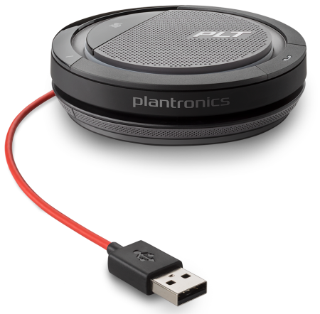 Plantronics Calisto P3200 USB-C,  портативный персональный спикерфон с 360° аудио 