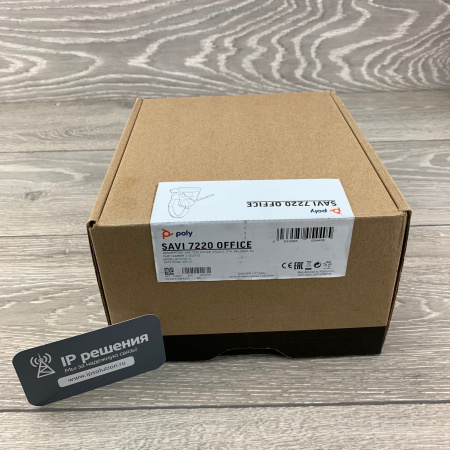 Poly Savi 7220, беспроводная DECT-гарнитура для стационарного телефона