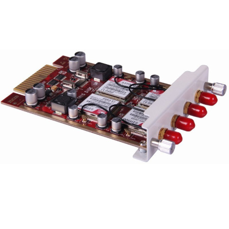 Zycoo 4GSM , GSM модуль на 4 GSM канала   для АТС  CooVox U50 или U100