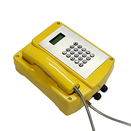 J&R JREX106-FK-SIP, взрывозащитный телефон (клавиатура, без крышки, PoE, без БП)