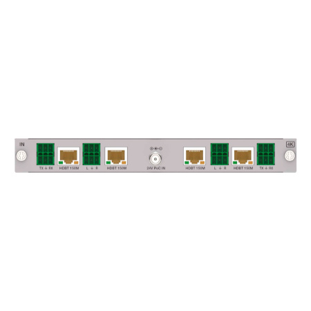 Prestel IC-4K4HBT150, плата входов HDBaseT