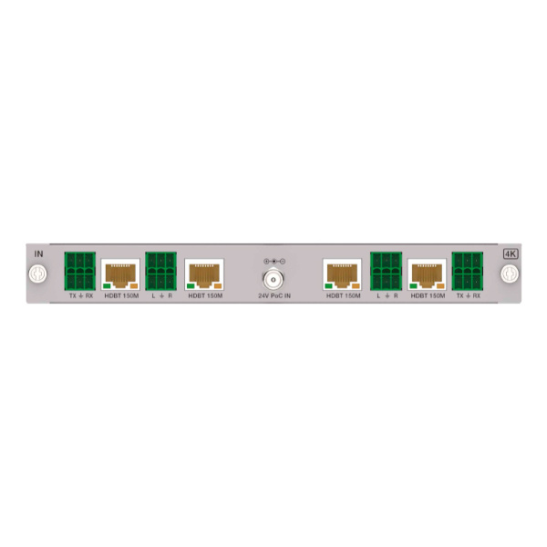 Prestel IC-4K4HBT150, плата входов HDBaseT