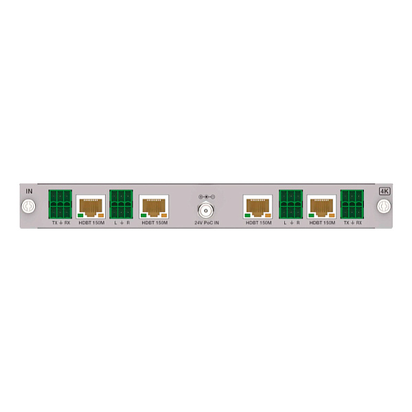 Prestel IC-4K4HBT150, плата входов HDBaseT