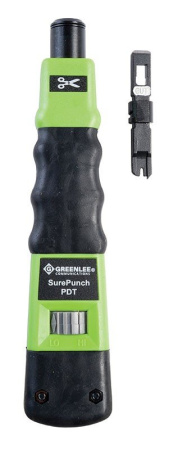 Greenlee SurePunch PDT (PT-3571) - ударный инструмент для расшивки кабеля на кросс с лезвием 66/110