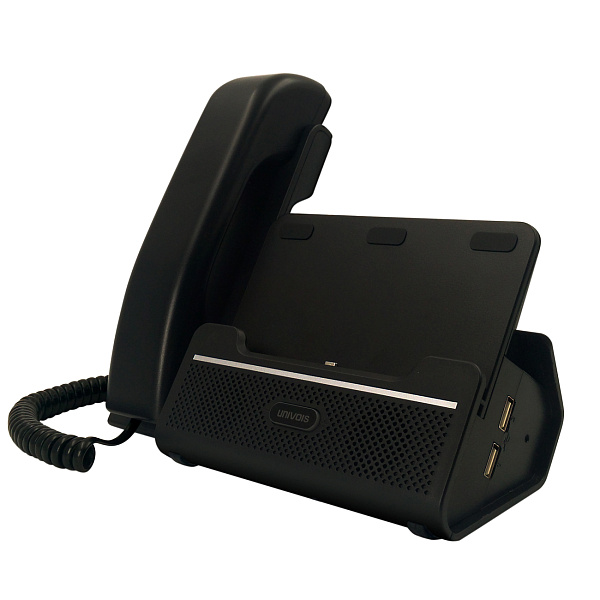 UNIVOIS U7S, IP-телефон, HD Voice, 3 SIP аккаунта, POE, Bluetooth, 1ГБ порт
