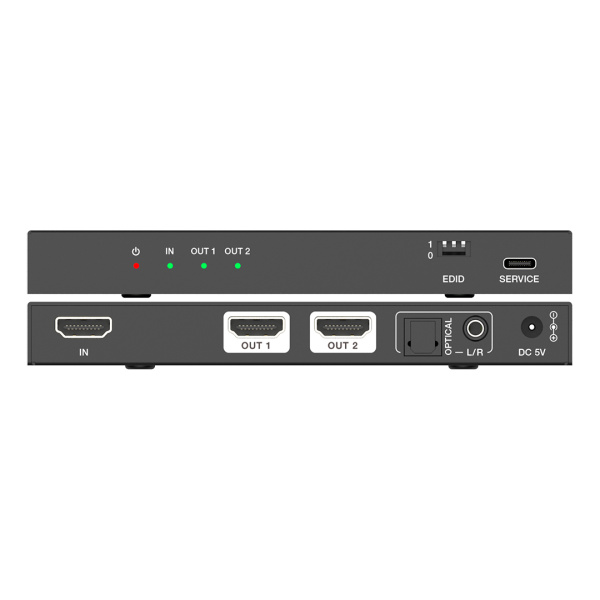 Lideo SP12A2-8K, разветвитель HDMI сигнала 1x2 8K