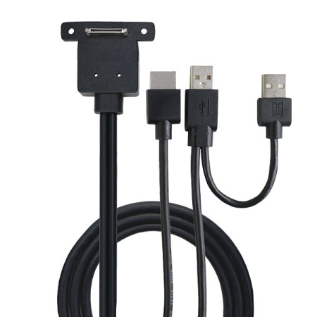 Generic Proprietary Cable HDMI-A and USB-A, специализированный Y-кабель для док-станции 2 м