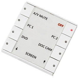 Дополнительная клавиатура на 8 кнопок для котроллеров Neets AlFa II и DelTa, подключение к I/O, белая