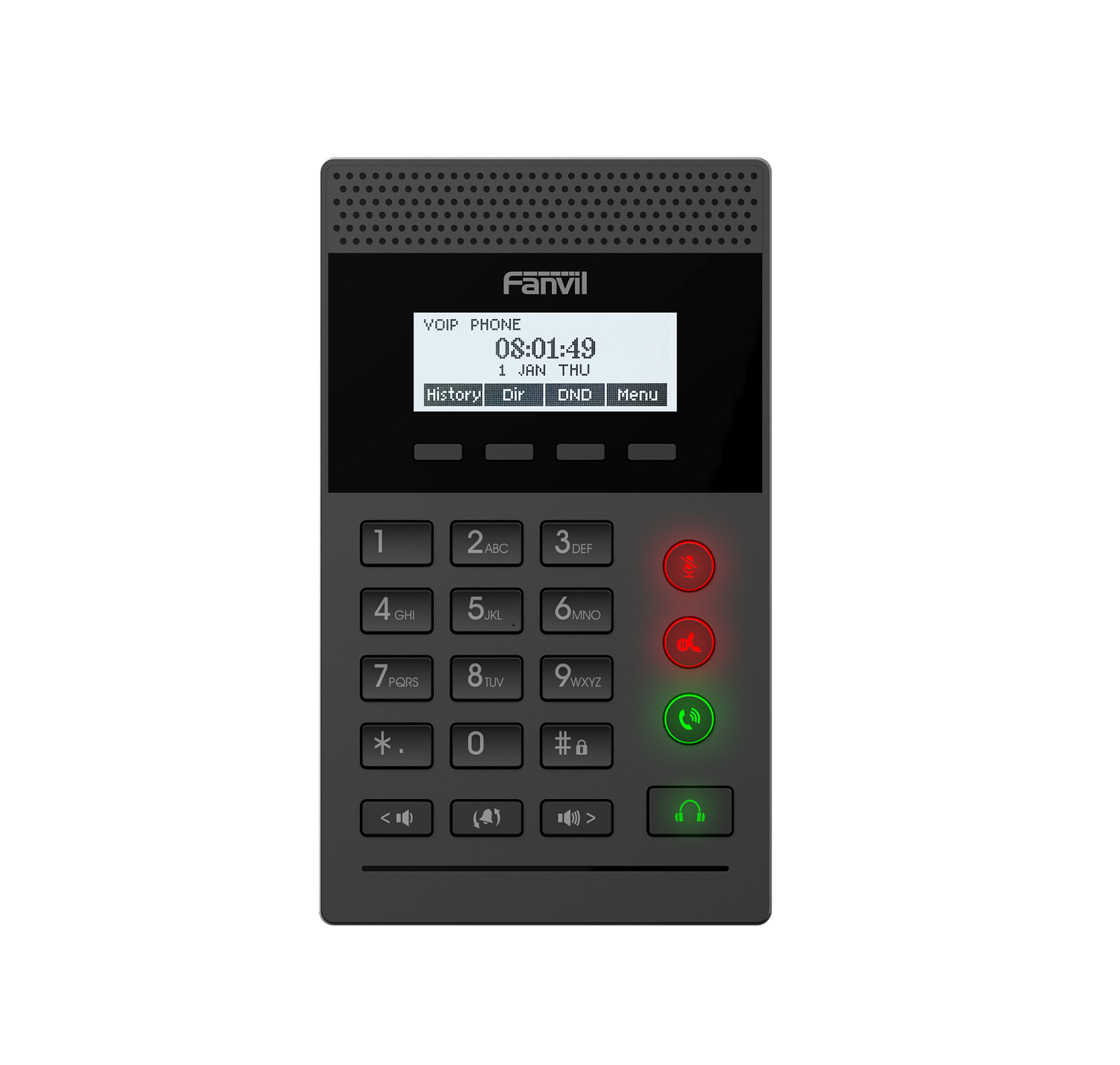 Fanvil X2CP, профессиональный телефон для колл-центра (c POE, без трубки)