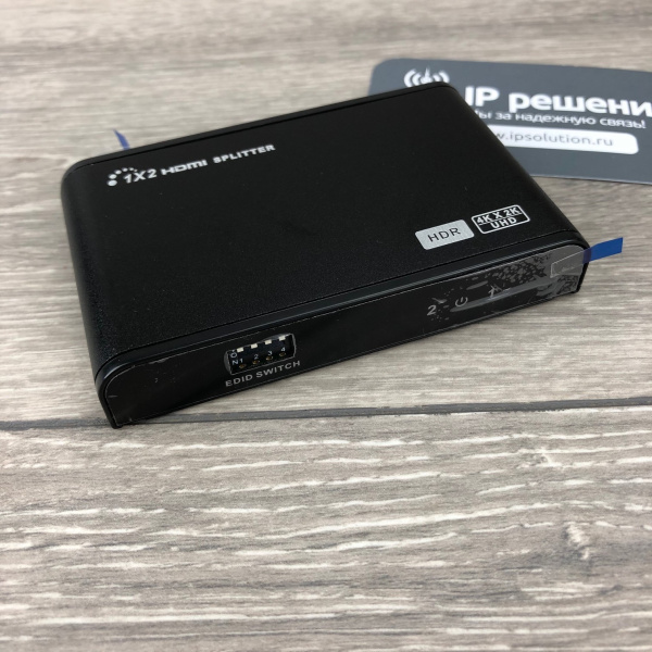 Lenkeng LKV312HDR-V2.0, сплиттер 1 в 2 HDMI 2.0, 4К, HDR, EDID Lenkeng LKV312HDR-V2.0, сплиттер 1 в 2 HDMI 2.0, 4К, HDR, EDID