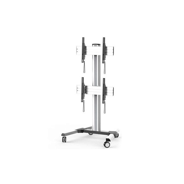 Стойка для видеостены 2x1 Lumi LVS01-246FW (мобильная, 45&quot;-55&quot;)