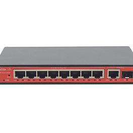Wi-Tek WI-PCES308GF, коммутатор 8 портов Gigabit Ethernet, РОЕ 802.3af/at.