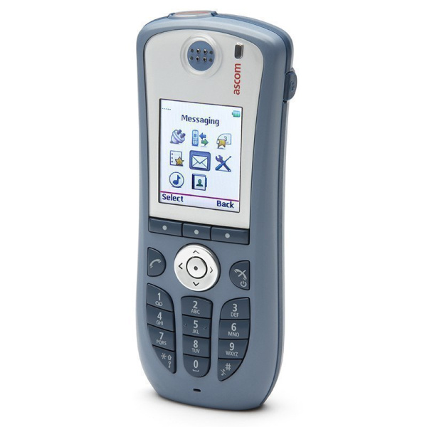 Ascom D62 (DH4-ADAA), беспроводная трубка DECT (версия Talker c Bluetooth)