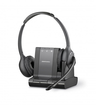 Plantronics W720M, Savi (Over-the-head) — беспроводная (DECT) система для компьютера, мобильного и стационарного телефона, оптимизирована для Microsoft Office Communicator и Lync