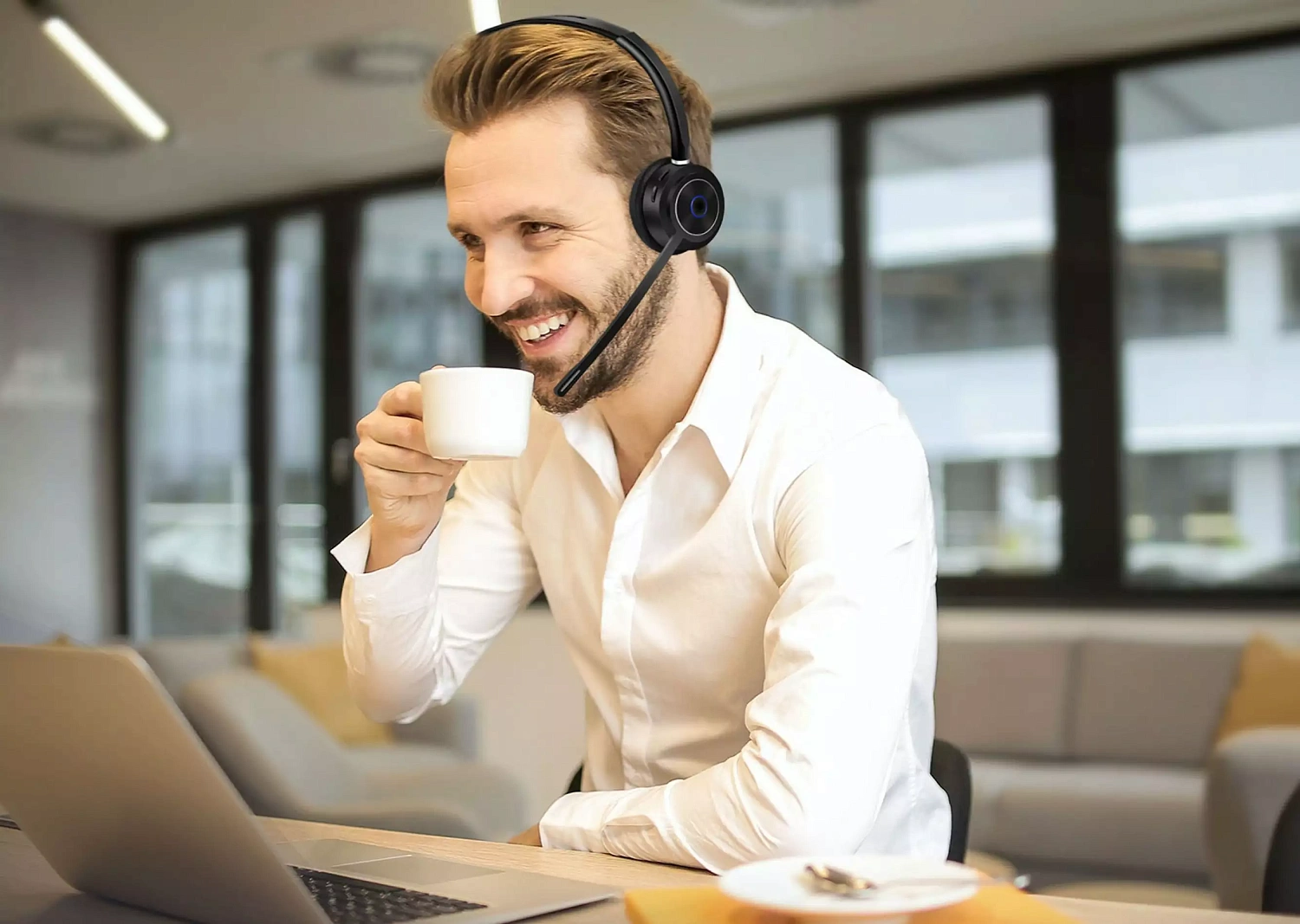 VoiceXpert VXH-1000-BT, Bluetooth-гарнитура (без адаптера в комплекте)