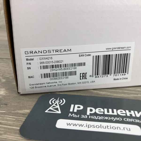 Grandstream GXW-4216, VOIP шлюз
