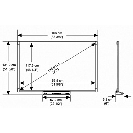 Интерактивная доска SMART Board серии М600