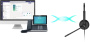 Yealink UH34 Dual Teams, USB стерео гарнитура для MS Teams Yealink UH34 Dual Teams, USB стерео гарнитура для MS Teams