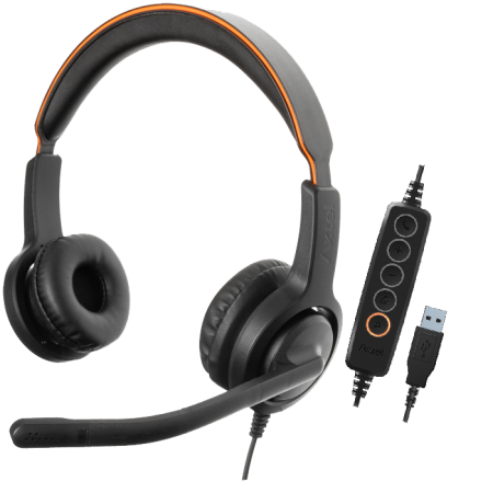 Axtel Voice UC40 duo NC, компьютерная гарнитура