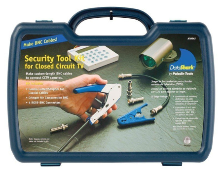DataShark PT-70042 — набор инструмента для монтажа КТВ