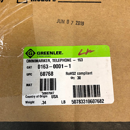 Greenlee OmniMarker 163 - шаровые пассивные маркеры для телекоммуникаций