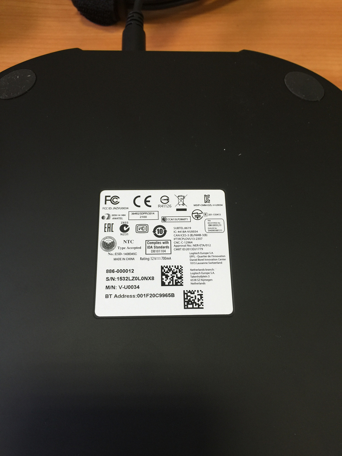 Logitech CC3000e , система видеоконференцсвязи